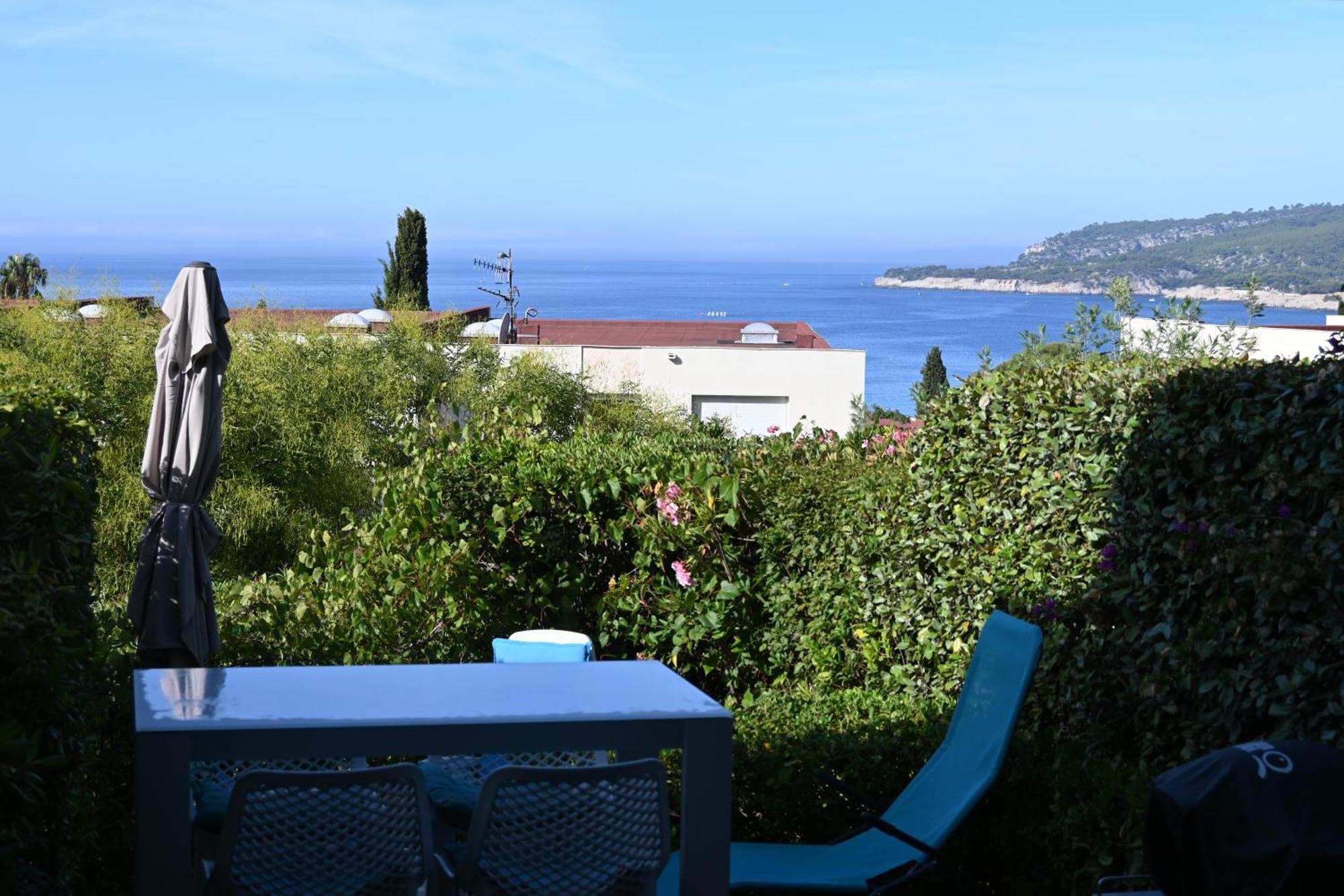Le Dauphin Climatisation Fibre 4 Personnes Apartment Cassis Bagian luar foto